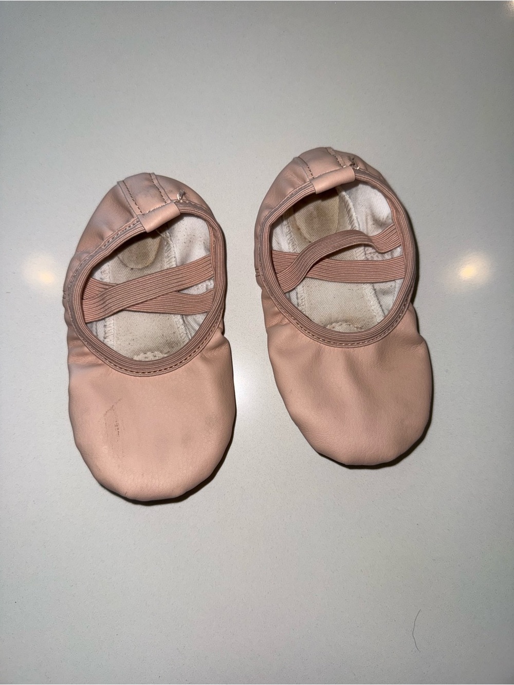 Pink Ballet Slippers toddler size 8